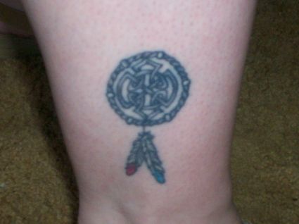 Celtic Knot Tats On Leg